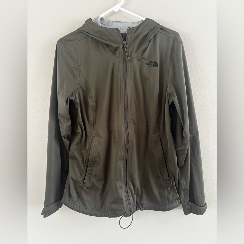 The North Face Dark Green Hooded Jacket